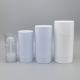 Plastic AS Cylindrical Round Twist Up Deodorant Stick Tube For Sunscreen Body Lip Balm