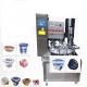 2 Heads 50g Cup Filling Sealing Machine HT-NC-2 Rotary Cup Sealing Machine