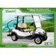 White 48v Battery Golf Cart , Two Passenger Club Car Golf Cars With 100% Waterproof Accelerator