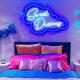 60cm Waterproof Neon Wall Lights Rohs 12V Neon Light Wall Art