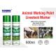 Environmental Friendly Animal Marking Paint Suitable For Pig / Cattle / Sheep