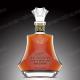 Elegant Shape Tequila Brandy Glass Bottle With Cork Top