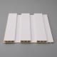 Laminated Fluted Flat Wall Solid Panel WPC Panels for Indoor Interior Decoration
