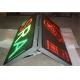 P8 Street Advertising Signs , Board Front Open Double Sided LED Display