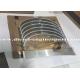 Low Noise Round Kummins K19 Engine Bearings Electroplated For Temp Resistance