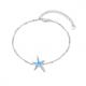 Starfish Bracelet Opal Bracelets for Women Girls Fine Jewelry Birthday Mother's Day Gifts for Mom Female