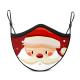 Christmas Children'S Face Mask , Colorful Holiday Face Masks 100% Cotton