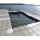 HDPE Floating Swimming Pool for Water Sport and Leisure
