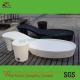 The Best Chaise Lounge Manufacturer in China Supply Rattan Double Sun Lounger WF-0835(2)