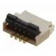 FH34S-4S-0.5SH(50) 4 Position FFC FPC Connector Contacts, Top 0.020Surface Mount