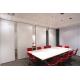 Sliding Office Partition Walls / Decorative Conference Room Dividers
