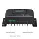 LCD Display 5 Stage RV Solar Charge Controller 12V/24V/36V/48V AGM GEL WET Calcium LiFePO4 LTO LCO