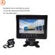 12V Car Camera Display 1080P Truck Camera Monitor 7 Inch AHD High Definition