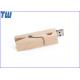 Spring Type Wood Clothespin 16GB USB Flash Drive Multi-Function