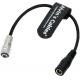 Alvin'S Cables BMPCC Power Cable DC Female To 2 Pin Female Cable For Blackmagic Pocket Cinema Camera 4K| 6K 15CM| 5.9in