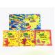Glossy Finish Plastic Three Side Seal Bag For Chewing Gummie Candy