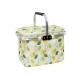 BSCI Shopping Travel Camping Grocery Bags , Foldable Insulated Picnic Basket