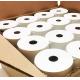 White Color Credit Card Machine Paper Rolls , Pos Terminal Paper Rolls 48gsm 50gsm 55gsm