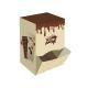 Foil Stamping Custom Counter Display Boxes Units Cardboard Sandy Matte