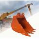 Construction Equipment Excavator Attachments Heavy Duty HD Rock Bucket for teledipper Sale