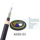 144 Core ADSS All Dielectric Self Support Outdoor Span 150m Aerial Fiber Optic Cable