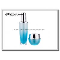 Gradient Blue Empty Lotion Containers Capacity 30 Ml Bottle Height 130 Mm