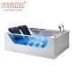 72 Air Massage Bathtubs With Heater Two Side Glass Window Computer Control