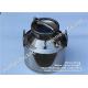 Durable 10 Liter Stainless Steel Milk Bucket with Lockable Lid , Keep Warm