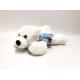 Kids white Lying Polar Bear Plush Stuffed Toy Gifts 100% PP Cotton Filling