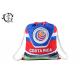 World Cup Cotton Rope Colored Drawstring Bags FIFA Polyester Large Size