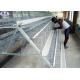 Chicken Layer Battery Cage Dimensions Steel Wire Material Galvanized Surface