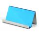 Customize Client Name Card Stand Mobile Tray For Hotel And Office Stand Desk Tray Metal Business Card