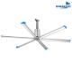 1400m2 Coverage HVLS Industrial Ceiling Fan IP55 Protection Level