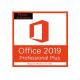 Global Version Microsoft Office 2019 Professional Plus Key Code Phone Activation Only