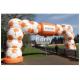 Durable Inflatable Advertising Products / Inflatable Entrance Arch Welcome Gate Race Display Sport Arch