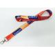 Promotional Id Neck Multi Colored Recycled Lanyards Eco - Friendly Material