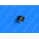 Crimp Hard Disk Female SATA Connector SMT 6 Pin With Latch 1.27mm Pitch