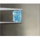 4ct 10 Mohs Lab Grown Blue Diamonds Radiant Brilliant Cut Large Size