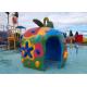 Family Members Water Fun Game Playground Apple House for Giant Park Play Equipment
