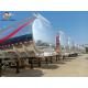 3 Axles 42000L Beautiful Mirror Aluminum Liquid Tanker Trailer Exported To Saudi Arabia