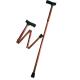 Adjustable height folding walking cane stick Crutches Anti-Slip for Elderly  OEM Medline