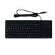 Durable Industrial Rubber Marine Keyboard With Touchpad Salt Spray Proof