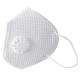 KN95 Mouth Respirator Valved Dust Mask CE / FDA Safety Protection Face