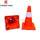 PVC 30cm Small Orange Cones Warning Effect Colored Traffic Cones 12 Inch