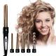 KooFex Multifunction Electric Hair Curler Wand PTC Heater 6 In 1 Curling