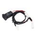 80cm Car Cigarette Lighter Cable , Automotive Wiring Harness Assembly For Toyota ODM
