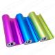 2600mAh Cylinder Metal Portable Power Bank External Charger with Bracket for Mobile Phone