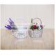 2016 new style wicker garden baskets round shape willow plant basket with handle