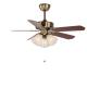 Oem Odm Zipper Home Decorative Luxury 42 Inch Ceiling Fan With Light