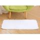 100% polyester white color anti-slip fur area rugs and fur carpets